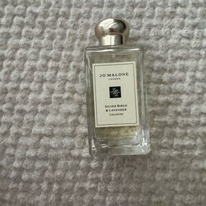 Jo Malone Silver Birch & Lavender Fragrance with Metallic Cap